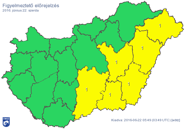 Hőségriadó: itt a forróság, jönnek a zivatarok