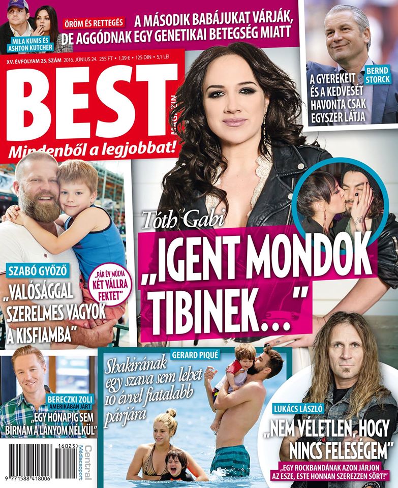 Tóth Gabi: igent mondok Tibinek