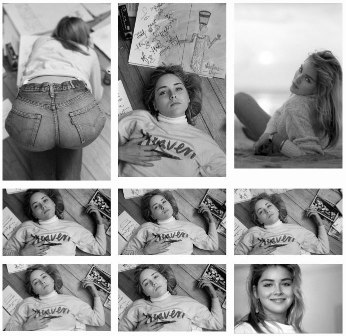 Soha nem látott fotók Sharon Stone-ról 1983-ból