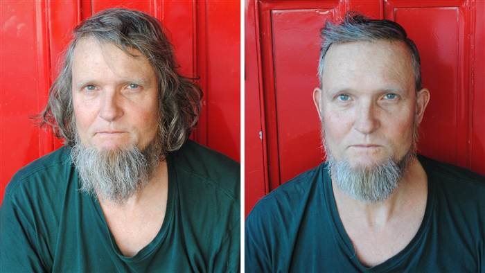 Hétvégenként ingyen vágja a hajléktalanok haját a celeb stylist 