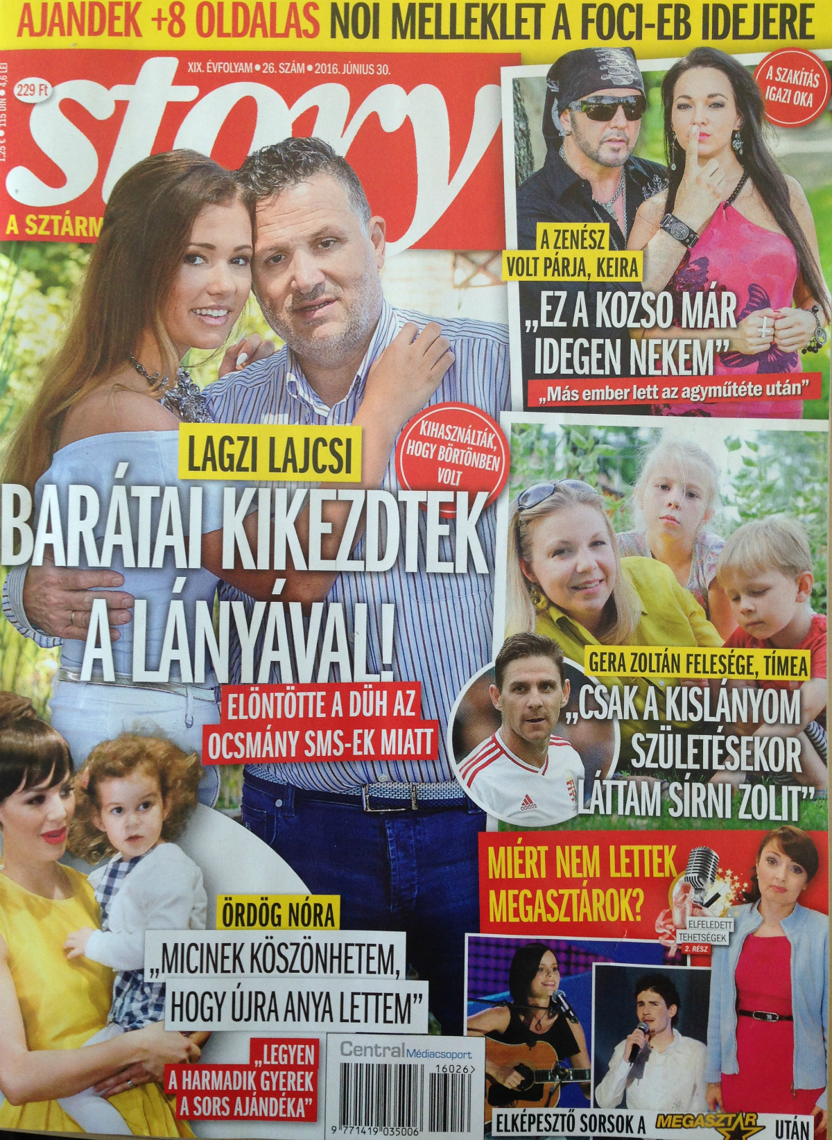 Lagzi Lajcsi barátja flörtölt a lányával Lagzi Lajcsi barátja flörtölt a lányával