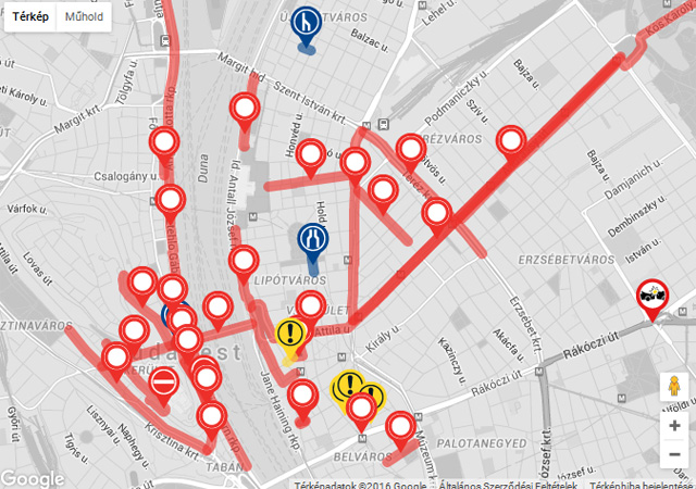 Forrás: kozut.bkkinfo.hu/