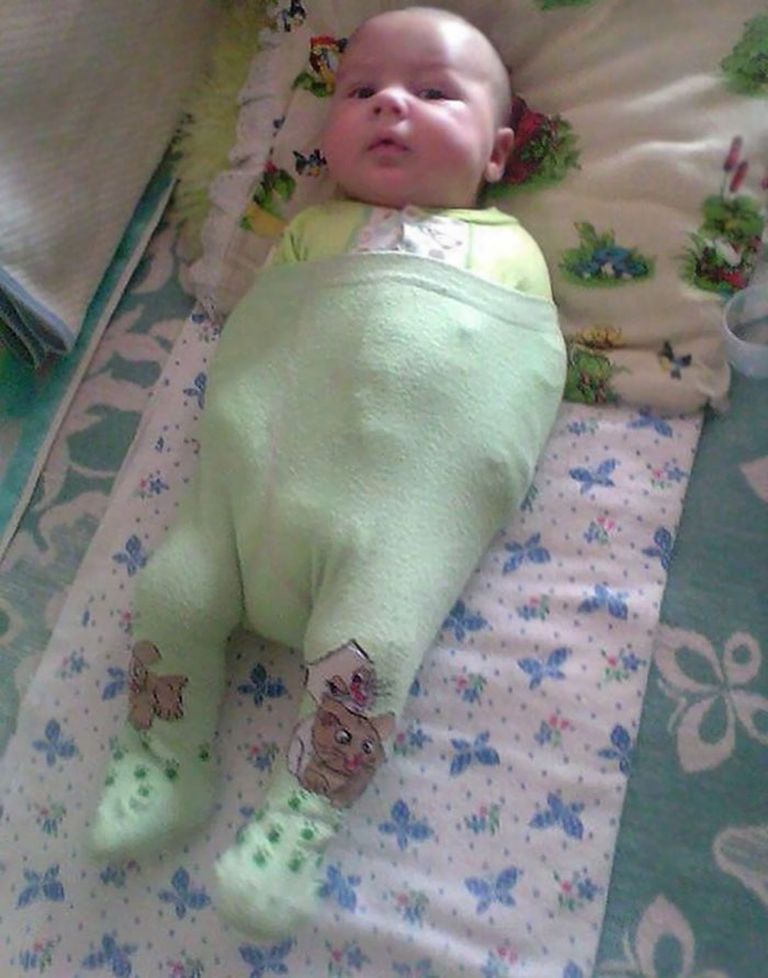 Amikor apa öltözteti a gyereket…