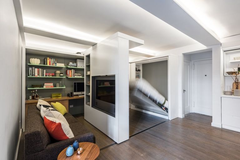 Ez a szoba valójában két ugyanakkora szoba Ez a szoba valójában két ugyanakkora szoba