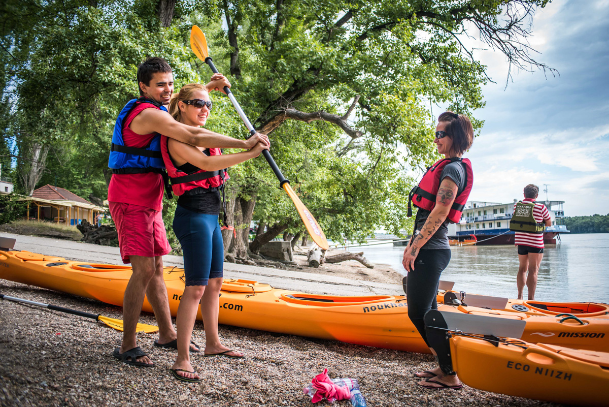 Így látod Budapestet egy kajakból - különleges dunai túrán jártunk Így látod Budapestet egy kajakból - különleges dunai túrán jártunk