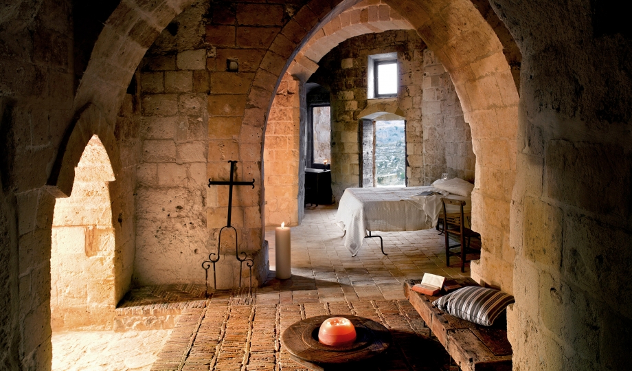 Barlanghotel Matera városában