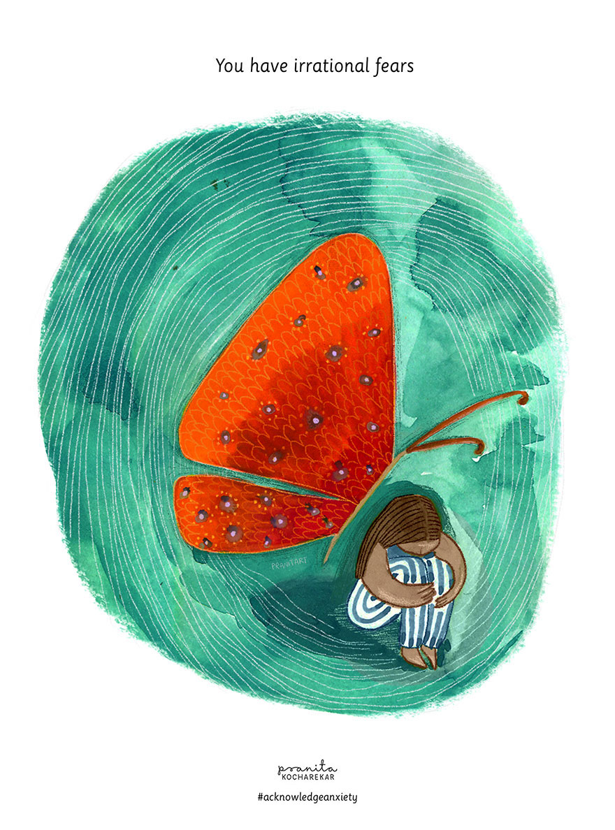 10 illusztráció, ami megmutatja, milyen szorongással élni 10 illusztráció, ami megmutatja, milyen szorongással élni