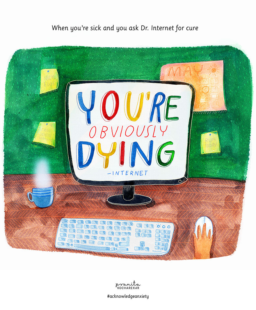 10 illusztráció, ami megmutatja, milyen szorongással élni 10 illusztráció, ami megmutatja, milyen szorongással élni