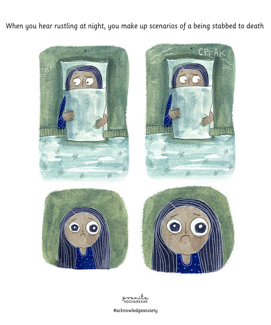 10 illusztráció, ami megmutatja, milyen szorongással élni 10 illusztráció, ami megmutatja, milyen szorongással élni