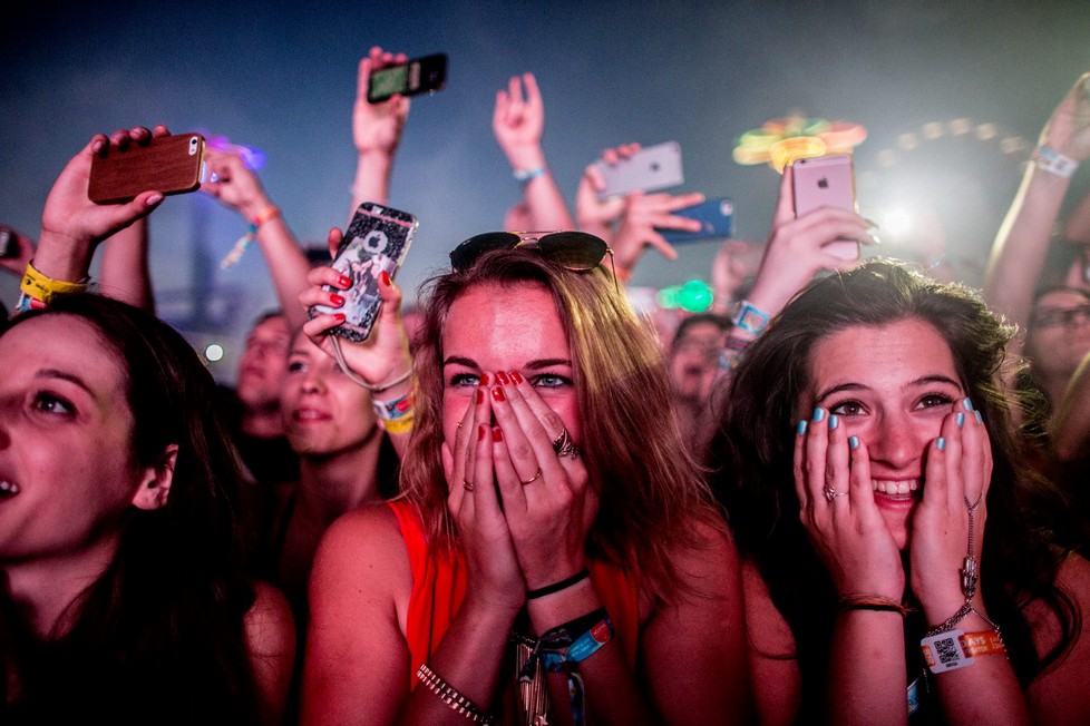 Rajongók az első sorban, a Balaton Soundon (Fotó: Fotó: Rockstar Photographers)