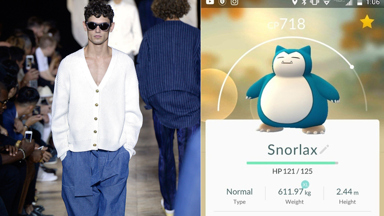 A Philip Lim 3.1 kollekcióban Snorlaxnak is helye lenne