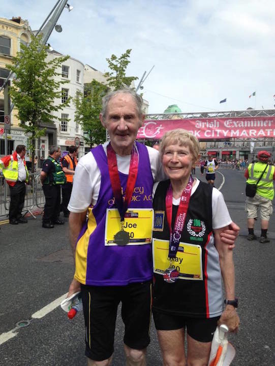 Maratonnal ünnepelte az 57. évfordulót az idős pár