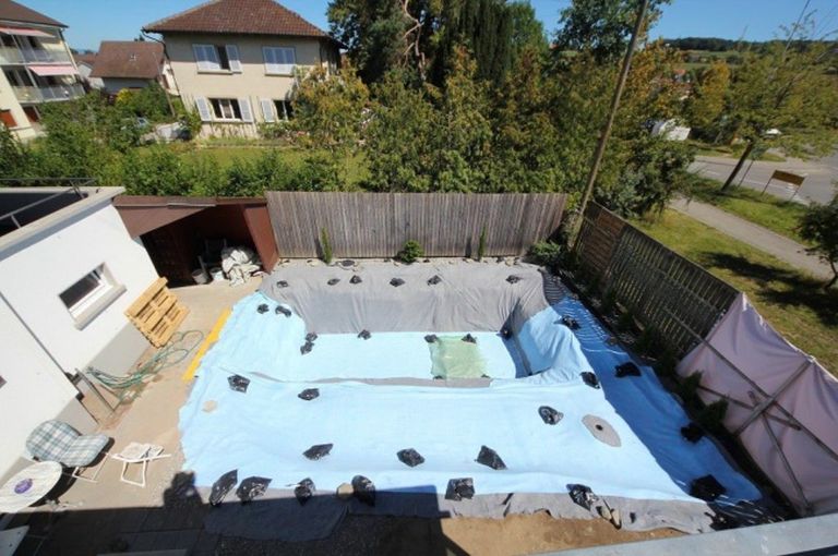 Így készül a medence saját kezűleg