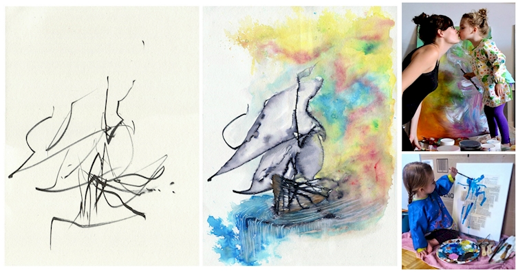 Fantasztikus alkotópárost alkot az anya és négyéves kislánya