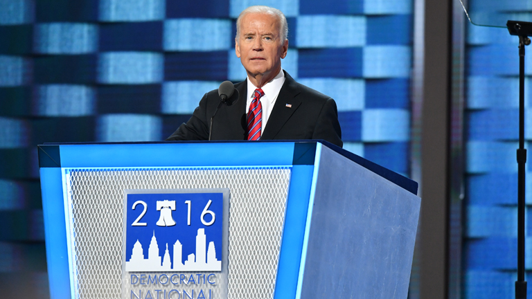 Joe Biden beszéde a 2016-os Demokrata Konvención