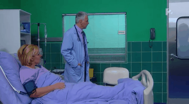 A forgatáson ügyesen takarták el Liptai gömbölyödő pocakját