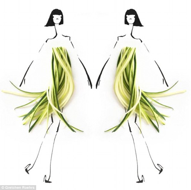 Ezek a divatillusztrációk néhány finom falattal lesznek teljesek Ezek a divatillusztrációk néhány finom falattal lesznek teljesek