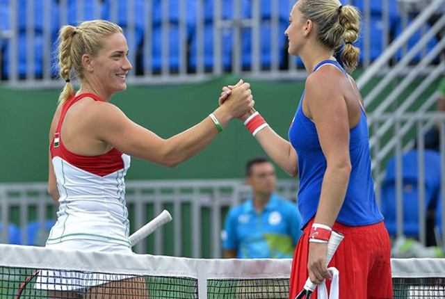  Babos három játékot nyert Kvitova ellen