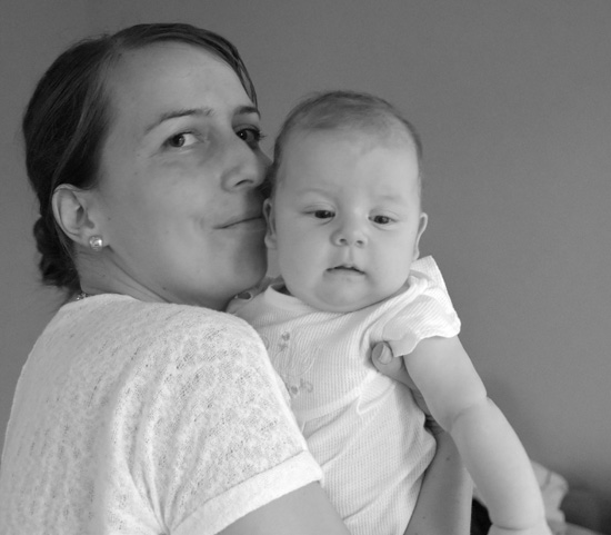 Császármetszés után természetesen: 