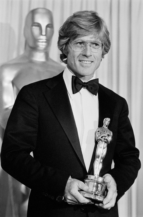 Robert Redford az első Oscar díjával Robert Redford az első Oscar díjával