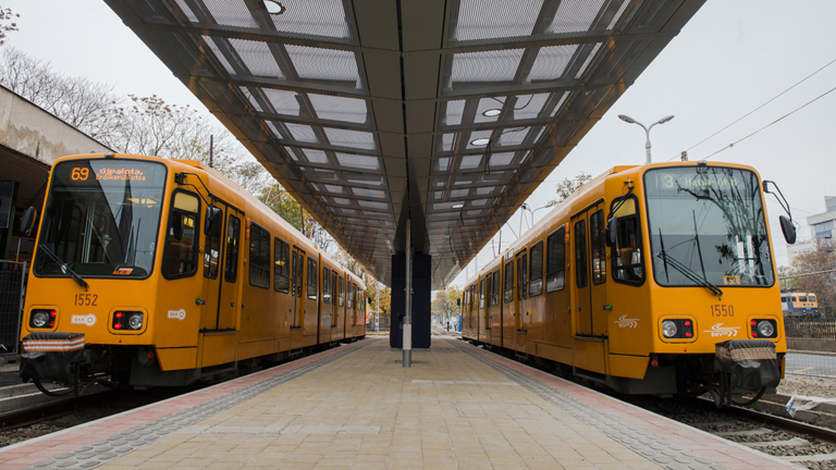 Csőtörés miatt pótlóbusz helyettesíti a 69-es villamost Zuglóban (Fotó: BKK)