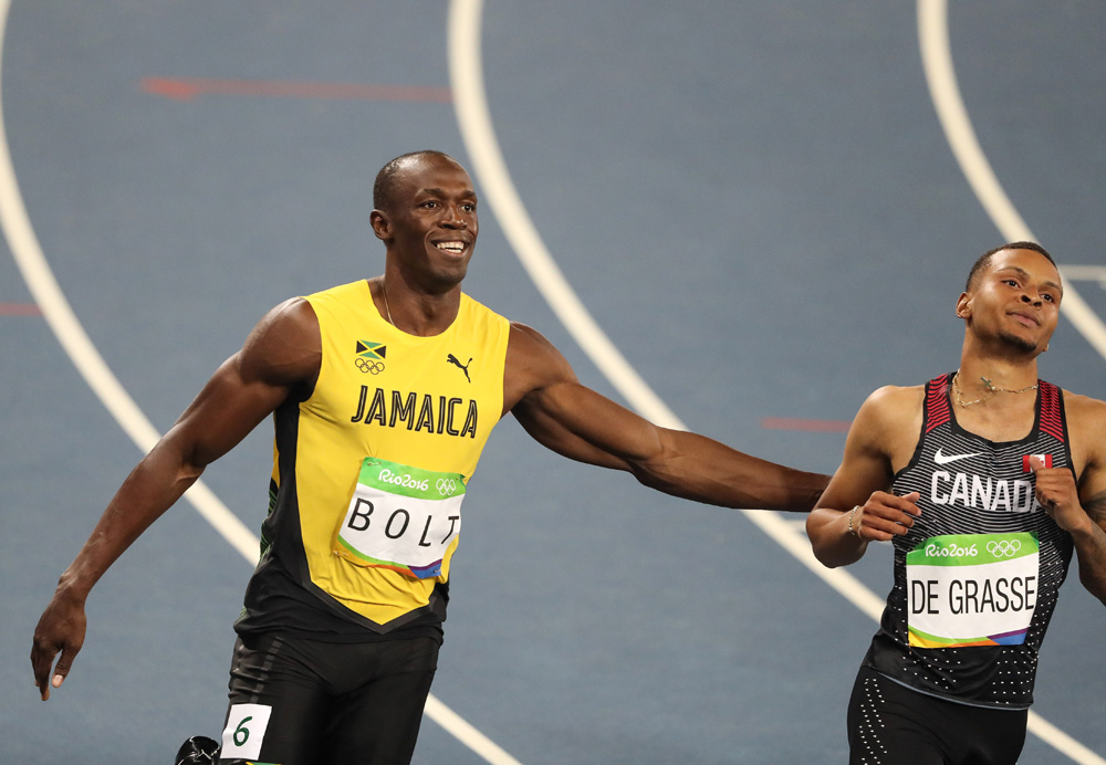 Ami igazán dühítő lehet, az Usain Bolt lesajnáló mosolya 100 méteren Ami igazán dühítő lehet, az Usain Bolt lesajnáló mosolya 100 méteren