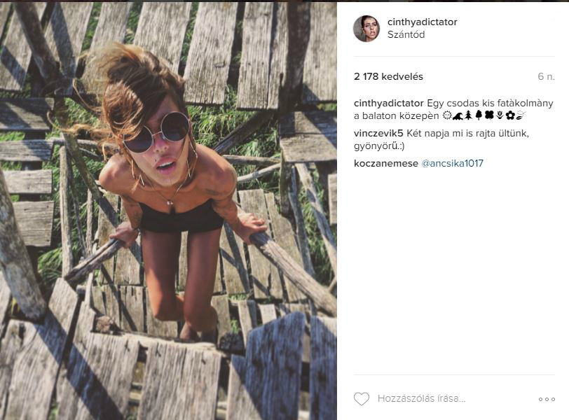 Csontsovány Cinthya Dictatort kritizálják, ő visszavágott 