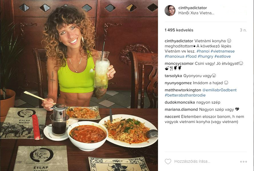 Csontsovány Cinthya Dictatort kritizálják, ő visszavágott 