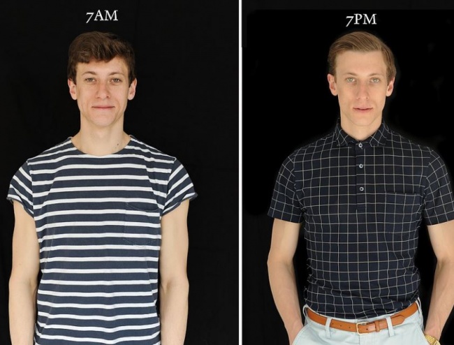 Ennyit változik egy ember külseje mindössze 12 óra alatt - megdöbbentő fotók