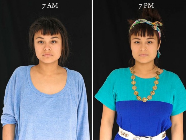 Ennyit változik egy ember külseje mindössze 12 óra alatt - megdöbbentő fotók
