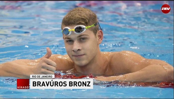 Bochkor Gábor bronzérmes úszó: Kenderesi kategóriája vagyok Bochkor Gábor bronzérmes úszó: Kenderesi kategóriája vagyok