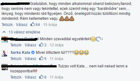 Sarka Kata ruhája megint kiverte a biztosítékot