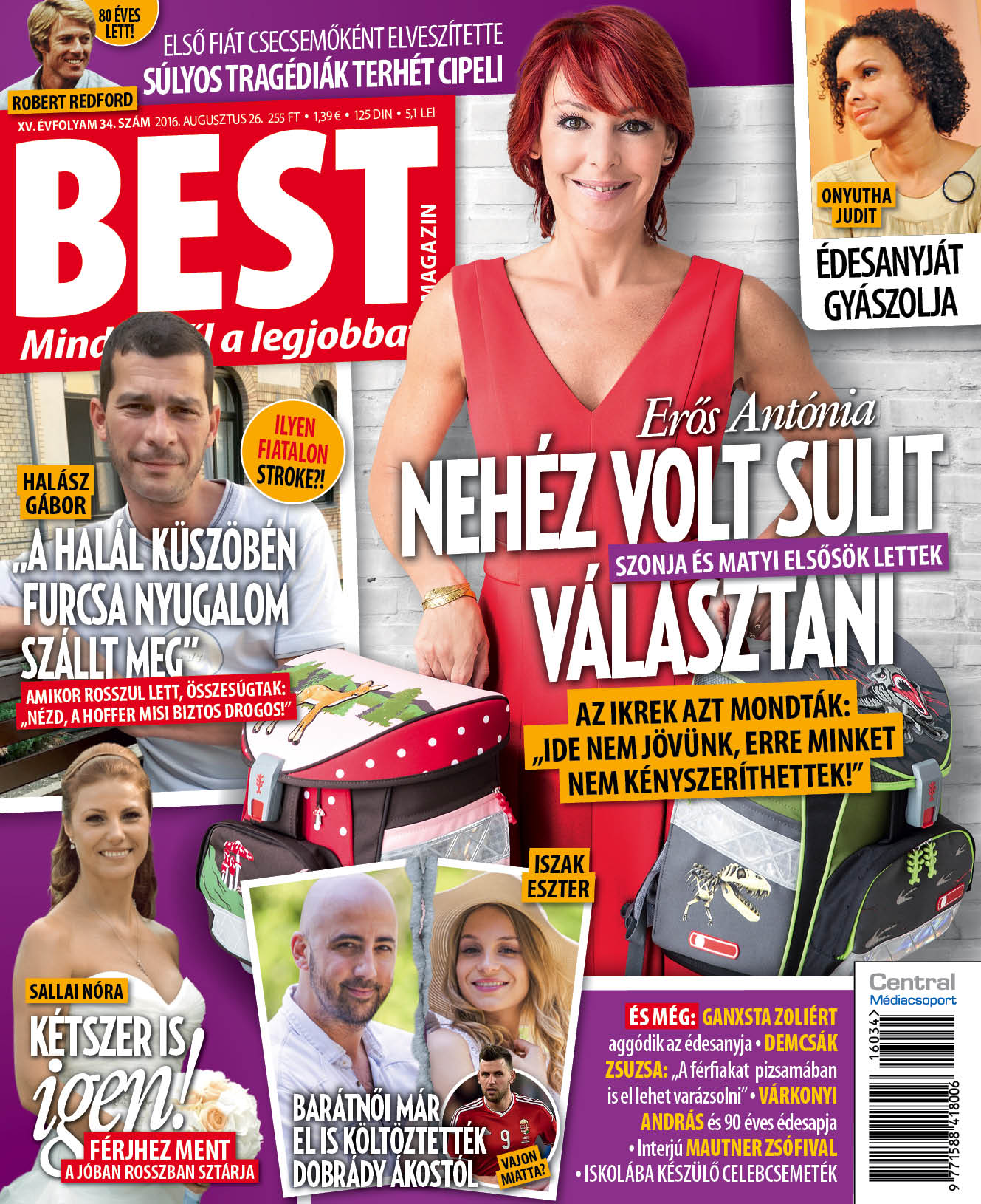 Gyönyörű menyasszony Sallai Nóra, a Jóban Rosszban sztárja