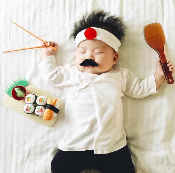 Netes sztár lett az alvó kisbabából - cuki fotók Netes sztár lett az alvó kisbabából - cuki fotók