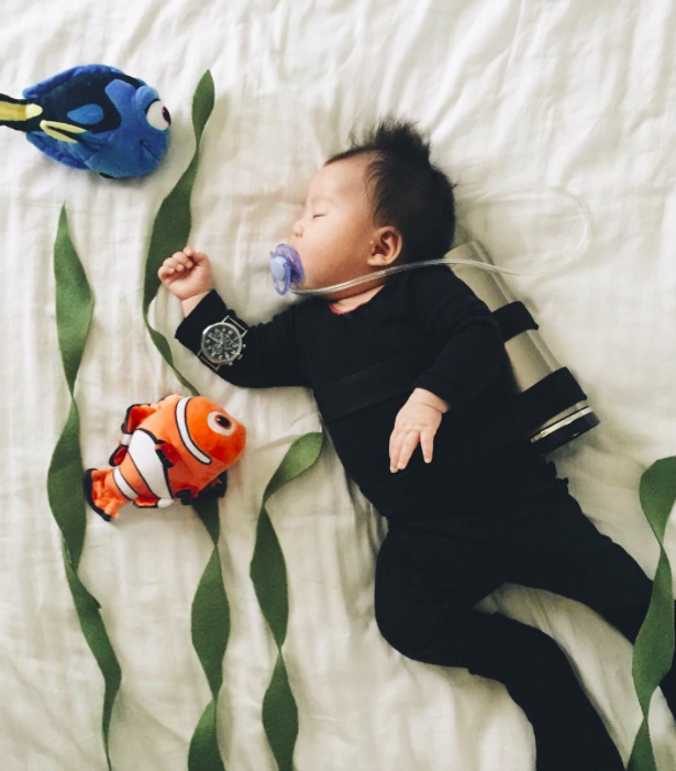 Netes sztár lett az alvó kisbabából - cuki fotók Netes sztár lett az alvó kisbabából - cuki fotók