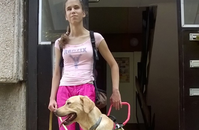 Lesz hol laknia látássérült Alexának Lesz hol laknia látássérült Alexának