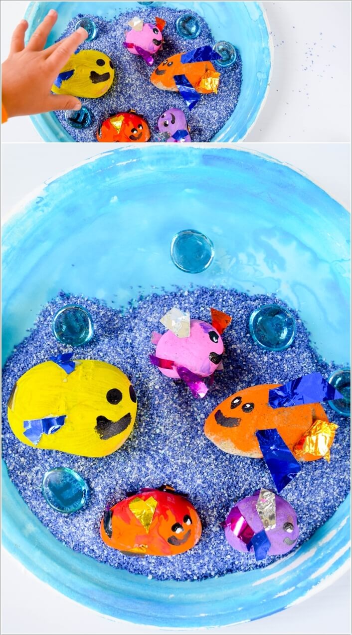 Kreatív és imádni való dekor-ötletek kavicsokból és kövekből