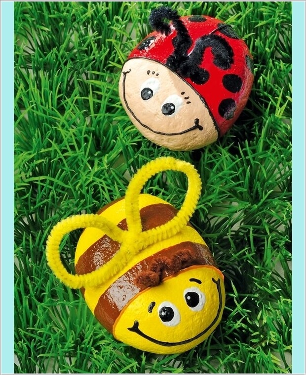 Kreatív és imádni való dekor-ötletek kavicsokból és kövekből