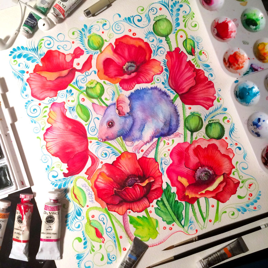 Gyönyörű festményeken nézheted meg a kínai horoszkóp állatait Gyönyörű festményeken nézheted meg a kínai horoszkóp állatait