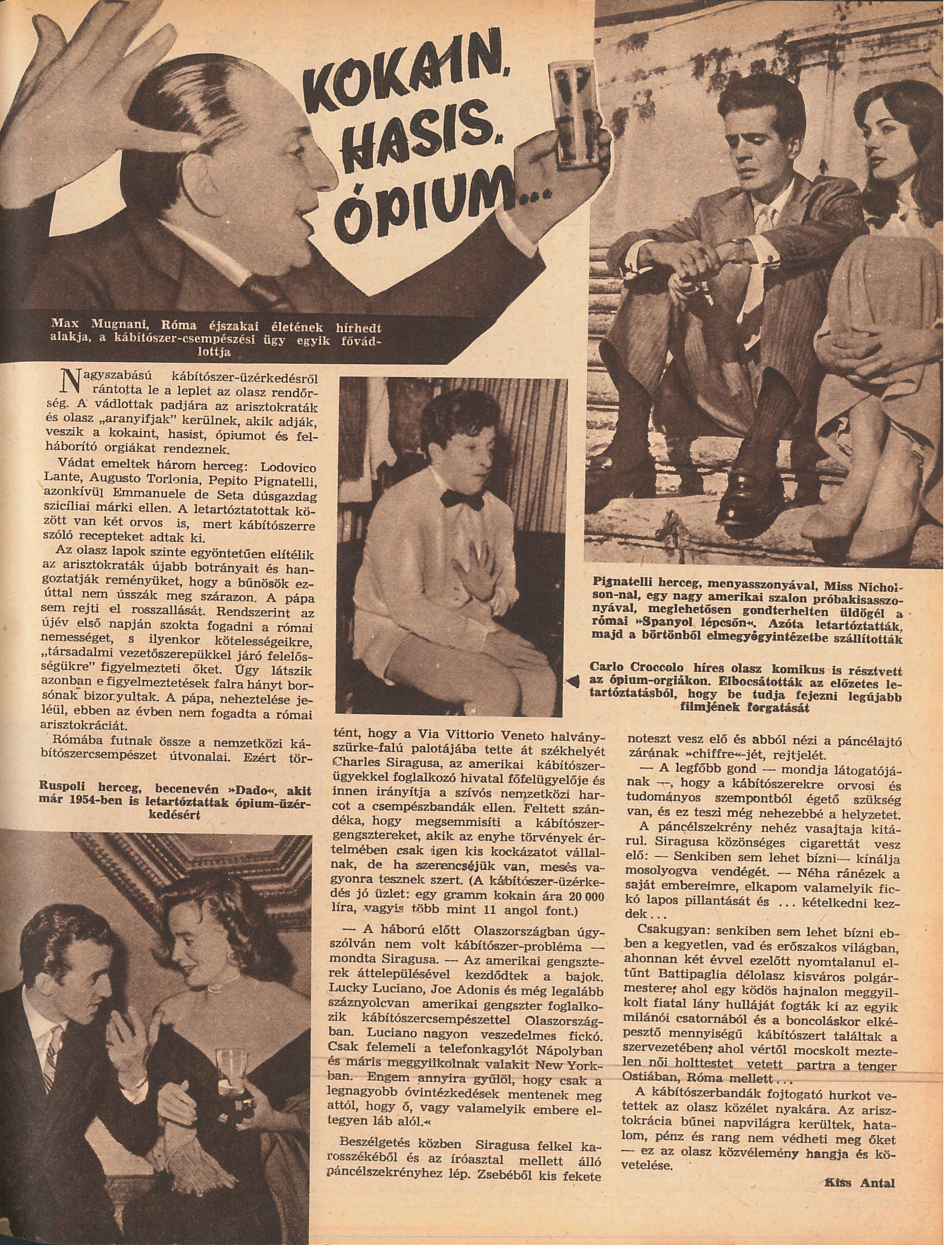 Kokainbáró, fogyitippek, 75 éves telefonközpont - ezek voltak a hírek az 1956-os forradalom előtt
