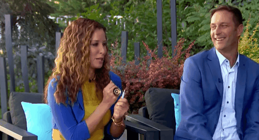 Demcsák Zsuzsa új haját Sebestyén Balázs méltatta