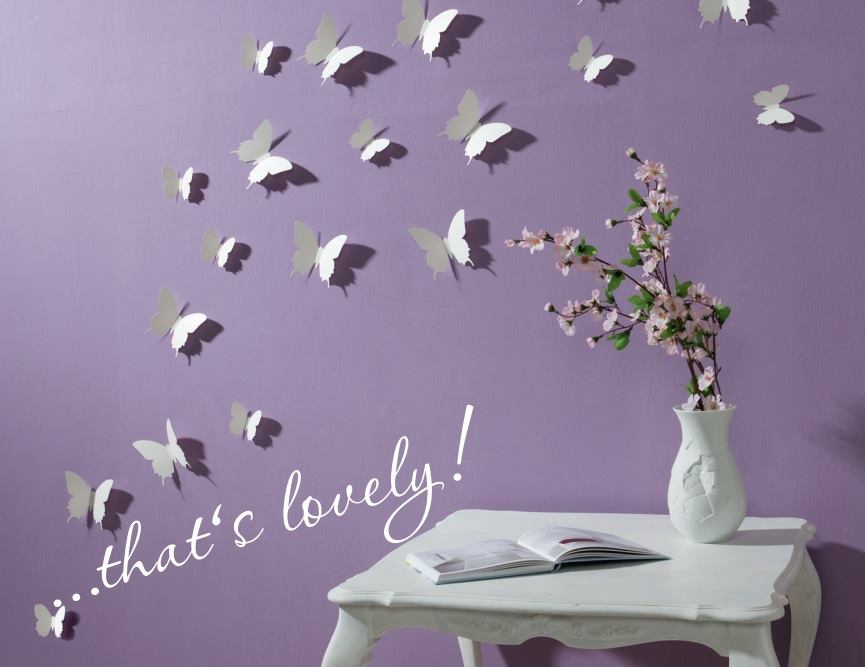 Dekoráld az otthonod gyönyörű pillangókkal! - inspirációk