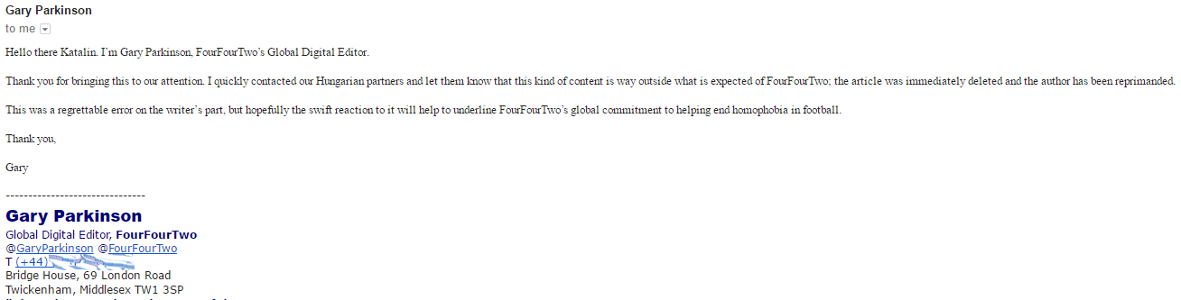 Gary Parkinson, személyes hősöm