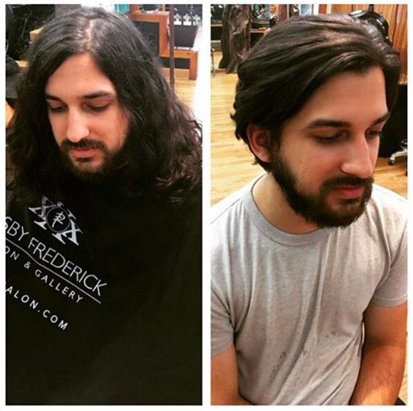 8 férfi, akinek élete legjobb döntése volt, hogy levágatta a haját