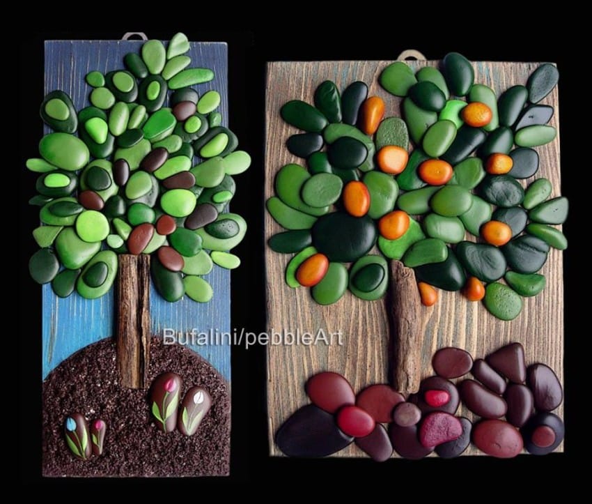 Egyszerű kavicsokból elképesztő műalkotásokat hoz létre ez a művész 