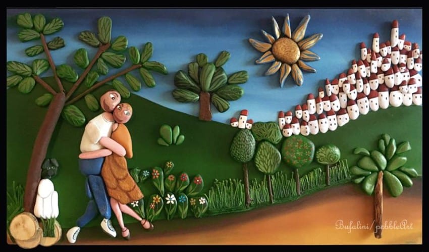 Egyszerű kavicsokból elképesztő műalkotásokat hoz létre ez a művész 