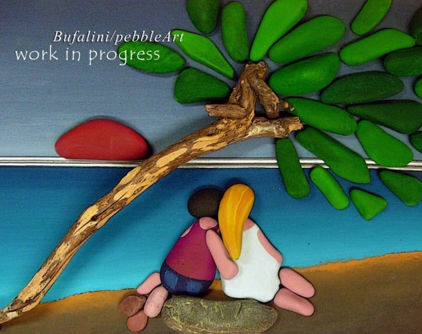 Egyszerű kavicsokból elképesztő műalkotásokat hoz létre ez a művész 