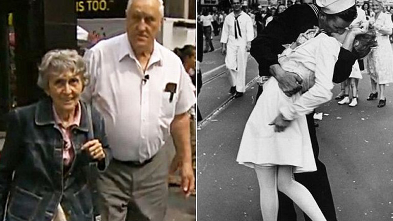 Meghalt a legendás világháborús fotón megcsókolt nő Meghalt a legendás világháborús fotón megcsókolt nő