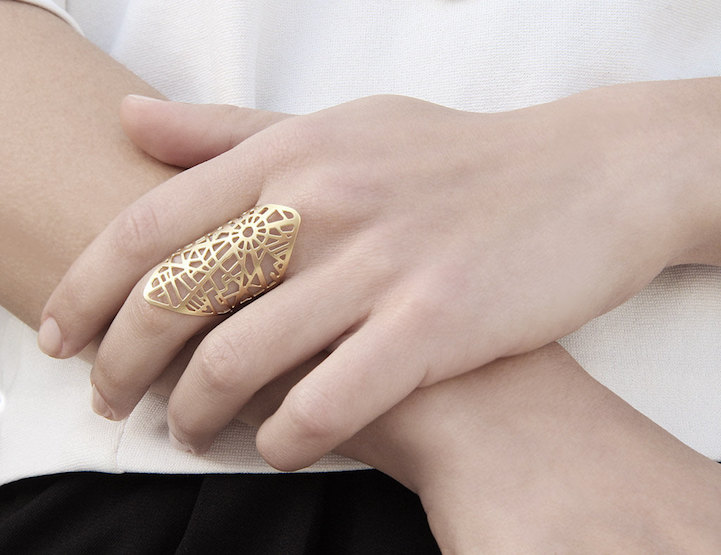 Gyönyörű minimalista ékszerek a kedvenc városaid térképeiből