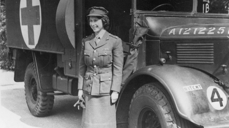 II. Erzsébet 1945-ben